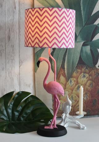 flaming designerska lampa w stylu jungle