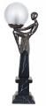 lampa figura kobiety max le verrier art deco