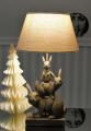 lampa trzy zające figury zwierząt 55 cm