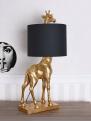 żyrafa czarno-złota lampa fantasy 70 cm