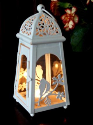 lampion w stylu prowansalskim shabby chic