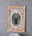 lustro w stylu rustykalnym shabby chic