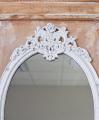 lustro w stylu rustykalnym shabby chic