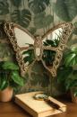 Lustro Motyl Styl Art Deco Dekoracje Ściany 45x35 cm