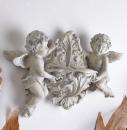 Kwietnik Figury Aniołków Styl Barokowy Dekoracja Ściany