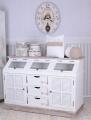ogromna komoda kuchenna w stylu rustykalnym shabby chic