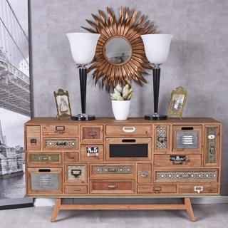 ogromna komoda 22 szuflady styl industrialny