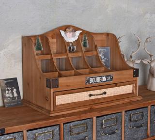 organizer na biurko studio loft styl industrialny