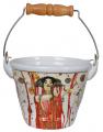 wiaderko osłonka na doniczkę gustaw klimt medycyna porcelana