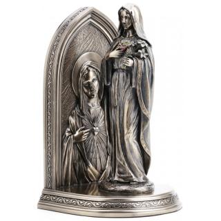 podpórka do książek z figurą matki boskiej figury religijne