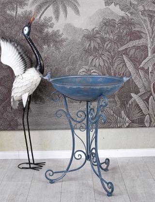 poidełko z figurami ptaszków shabby chic