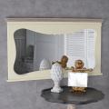 lustro ścienne styl rustykalny shabby chic 112 x 65 cm