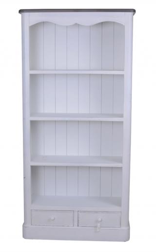 regał na książki w stylu vintage