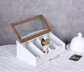 skrzyneczka na sztućce w stylu shabby chic