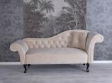 Sofa z Poduszką Styl Glamour 187 cm