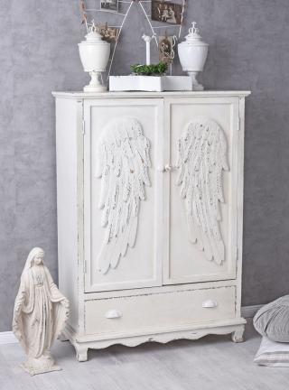 anielskie skrzydła szafa w stylu shabby chic