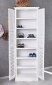szafa sześć półek styl rustykalny shabby chic
