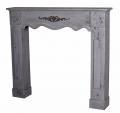 obudowa kominkowa w stylu shabby chic