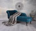 szezlong styl chesterfield szmaragdowy 170 cm
