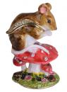 Myszka na Muchomorku Szkatułka w Stylu Faberge