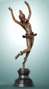 Tancerka w Stylu Art Deco Figura z Brązu