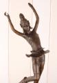 tancerka w stylu art deco figura z brązu