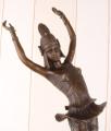 tancerka w stylu art deco figura z brązu