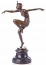Tancerka Styl Art Deco Figury z Brązu