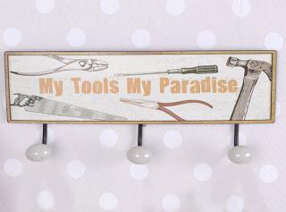 wieszak „my tools my paradise”