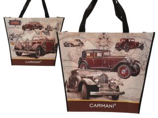 torba na zakupy retro samochody
