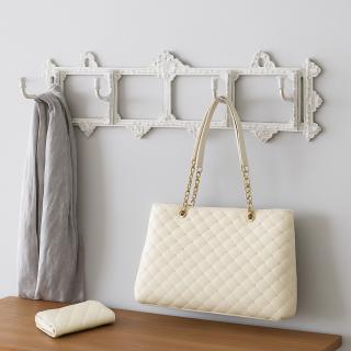 wieszak w stylu rustykalnym shabby chic