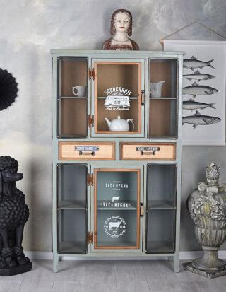witryna kredens styl industrialny studio loft