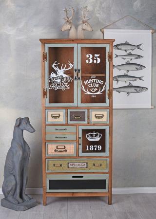 witryna hunting club styl industrialny studio loft
