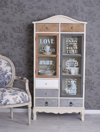 witryna w stylu vintage shabby chic