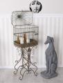 dekoracyjna klatka na ptaki shabby chic 123 cm