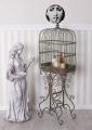 dekoracyjna klatka na ptaki shabby chic 123 cm