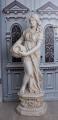 figura kobiety toskania stylowa dekoracja ogrodu 120 cm