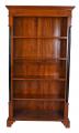 mahoniowy regał w stylu empire 180 cm