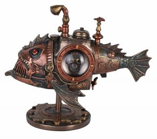 figura styl steampunk ryba łódź podwodna studio loft
