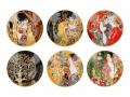 komplet 6 filiżanek z podstawkami gustav klimt opakowanie prezentowe