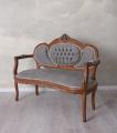 zestaw wypoczynkowy w stylu barokowym sofa + 2 fotele + stolik meble barokowe