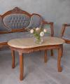zestaw wypoczynkowy w stylu barokowym sofa + 2 fotele + stolik meble barokowe