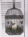 zestaw trzy klatki shabby chic dekoracje ogrodowe