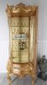 złota witryna meble barokowe 211 cm