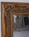 lustro styl barokowy złota rama 99 x 130 cm