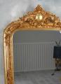 wysokie lustro salonowe styl barokowy 160 x 83 cm