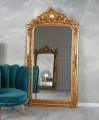wysokie lustro salonowe styl barokowy 160 x 83 cm